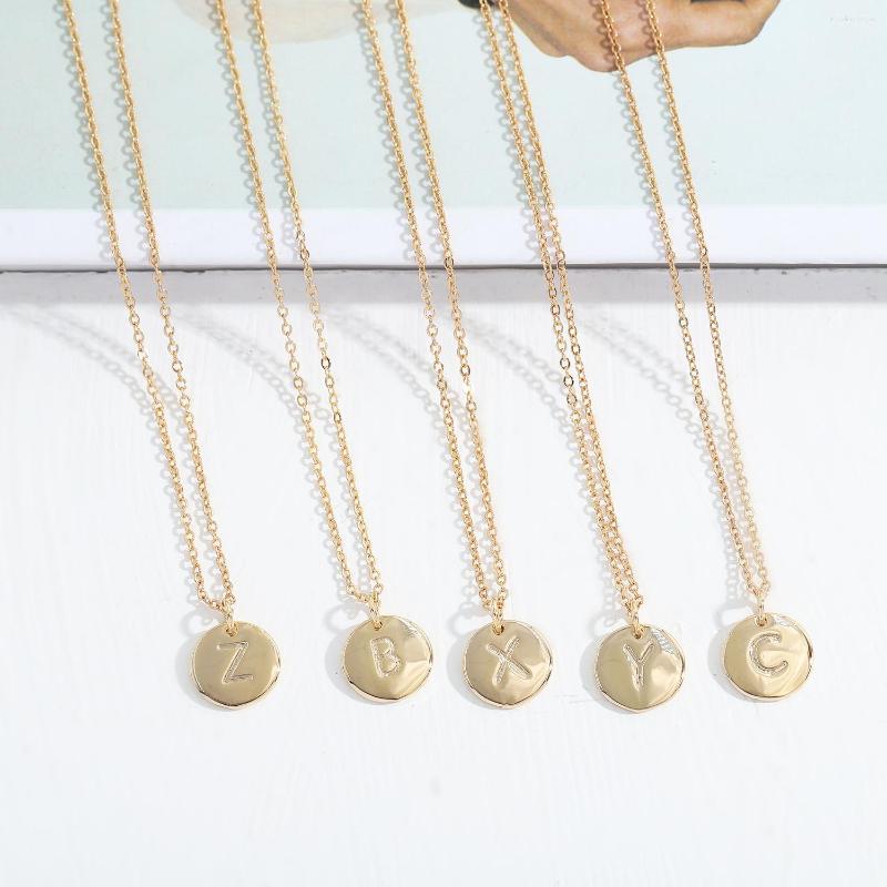 Pendant Necklaces Dvacaman 26 Letter Initial Necklace Gold Color Link Chain Choker For Women Retro Copper Alphabet Statement Jewelry Gift
Pendant Necklaces Dvacaman 26 Letter Initial Necklace Gold Color Link Chain Choker For Women Retro Copper Alphabet Statement Jewelry Gift
