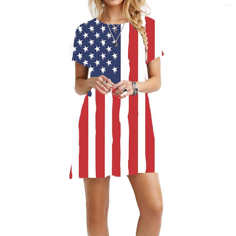 Casual Dresses Women Summer Dress 2023 Usa Independence Day Fashion Short Sleeve Mini Vestidos De Fiesta Elegantes Para Mujer, Black
Casual Dresses Women Summer Dress 2023 Usa Independence Day Fashion Short Sleeve Mini Vestidos De Fiesta Elegantes Para Mujer, Black