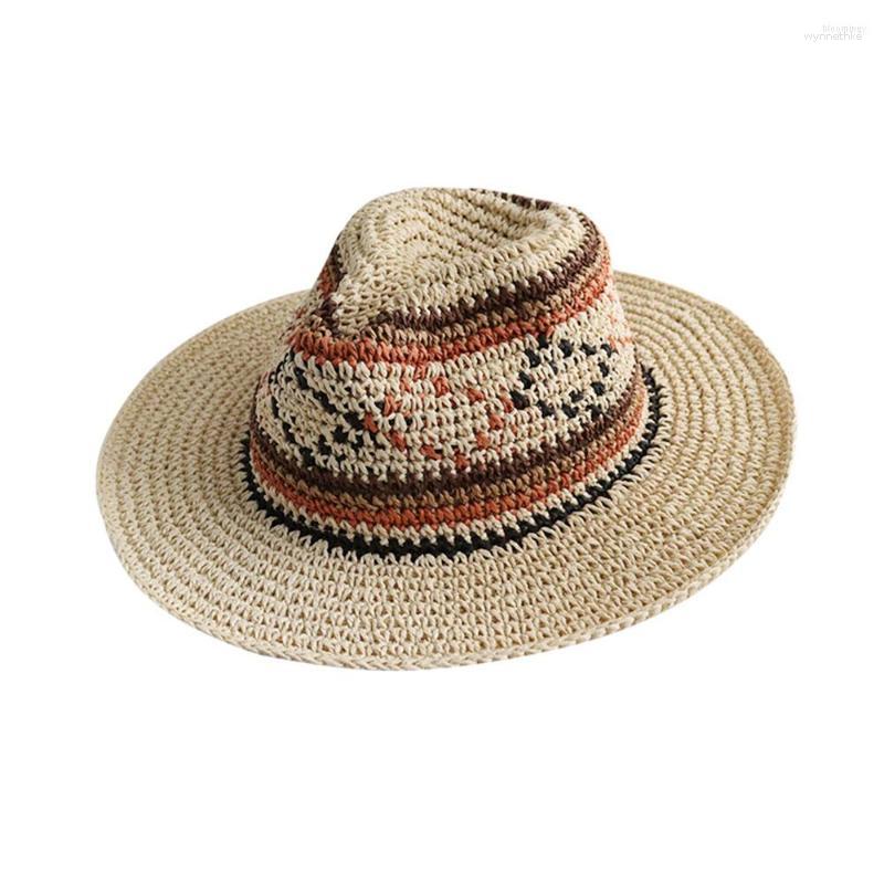 Berets Ethnic Style Fedoras Bucket Hat Women Straw Beach Hats Sun Cap Male For Luxury Designer Brand Golf, Beige
Berets Ethnic Style Fedoras Bucket Hat Women Straw Beach Hats Sun Cap Male For Luxury Designer Brand Golf, Beige