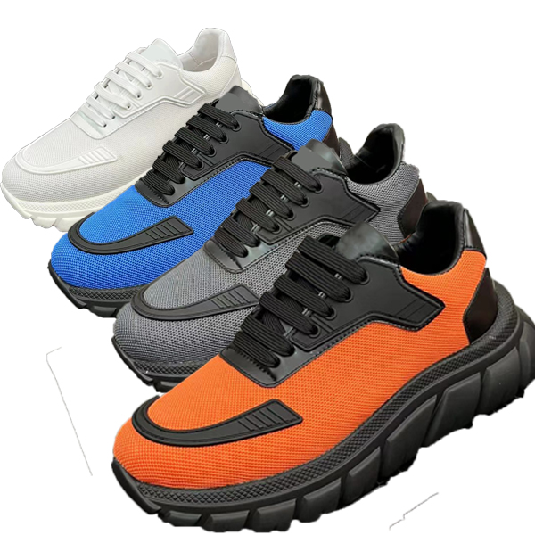 Designer knitted breathable popcorn running shoes Men's platform casual shoes Sneakers simple knitted upper platform low top with multi-color options, Black
Designer knitted breathable popcorn running shoes Men's platform casual shoes Sneakers simple knitted upper platform low top with multi-color options, Black