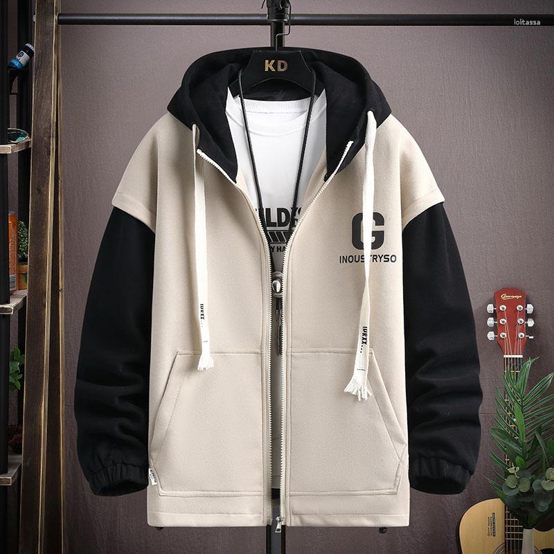 Men's Jackets 2023 Spring Casual Hooded Jacket Men Patchwork Color Outwear Male Comfortable Baseball Coat Boys' Clothing Plus Size 4XL, Black
Men's Jackets 2023 Spring Casual Hooded Jacket Men Patchwork Color Outwear Male Comfortable Baseball Coat Boys' Clothing Plus Size 4XL, Black
