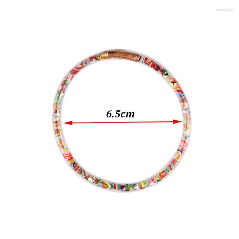 Bangle All Weather Glitter Jelly Bangles Filled Silicone Plastic Round Bracelets Ribbon Bowknot Wristlet Women Gift Raym22
Bangle All Weather Glitter Jelly Bangles Filled Silicone Plastic Round Bracelets Ribbon Bowknot Wristlet Women Gift Raym22