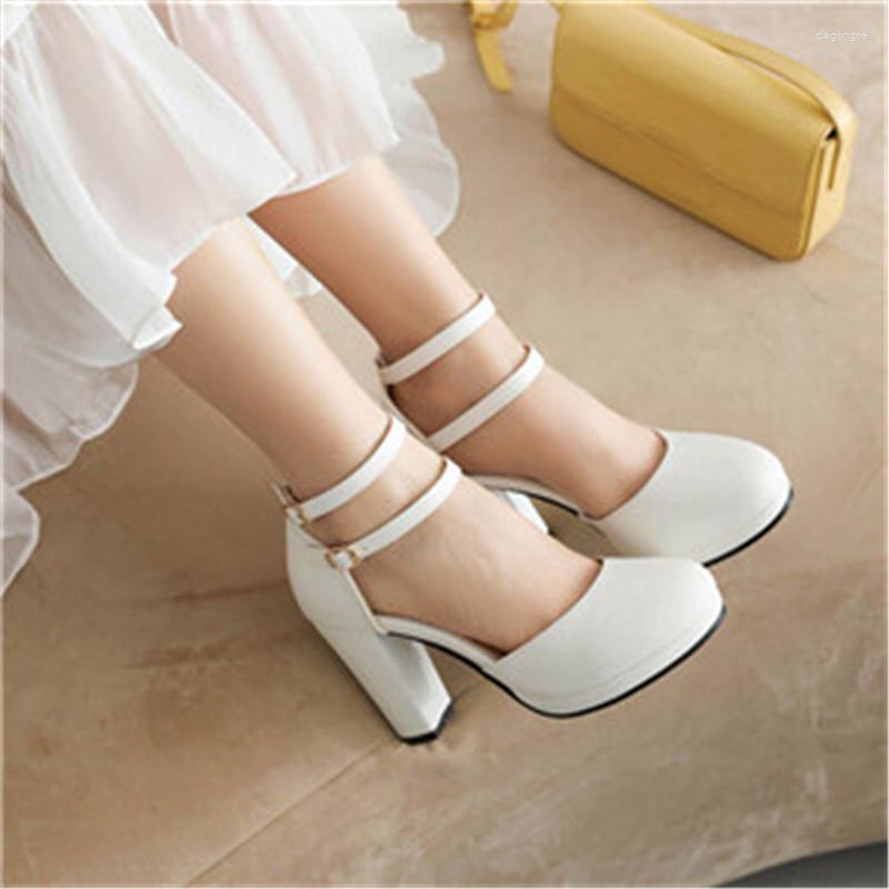 Sandals PXELENA 2023 Summer Shoes Women High Heels Ankle Strap Round Toe Office Lady Work Daily Footwear Plus Size 34-43 OL, Auburn
Sandals PXELENA 2023 Summer Shoes Women High Heels Ankle Strap Round Toe Office Lady Work Daily Footwear Plus Size 34-43 OL, Auburn