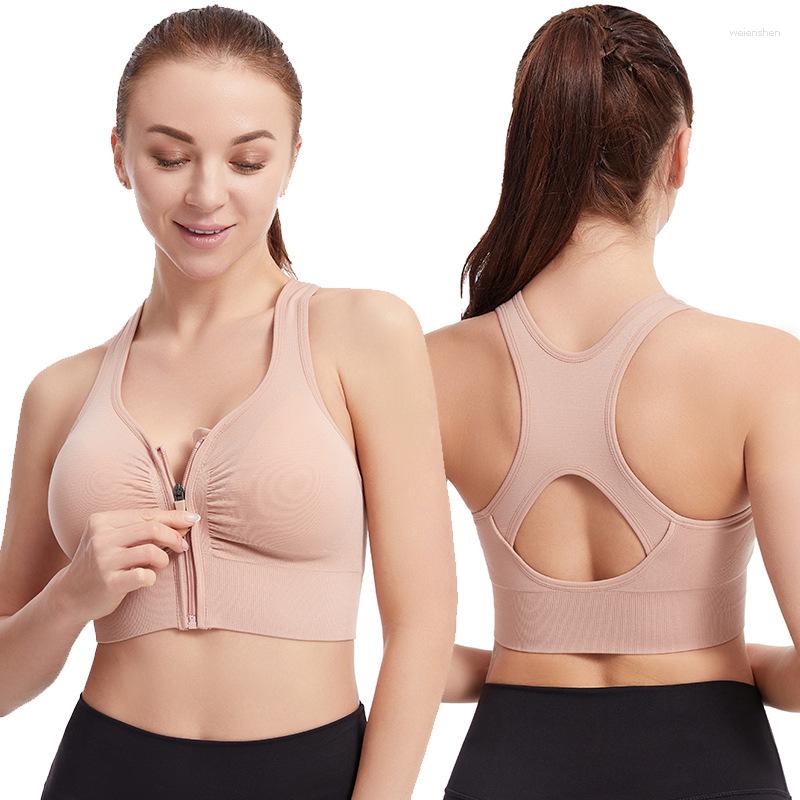 Yoga Outfit Front Zipper Sports Bra Women Crop Top Fitness Sportswear Sport Bras For Gym Underwear Run, Color 1
Yoga Outfit Front Zipper Sports Bra Women Crop Top Fitness Sportswear Sport Bras For Gym Underwear Run, Color 1