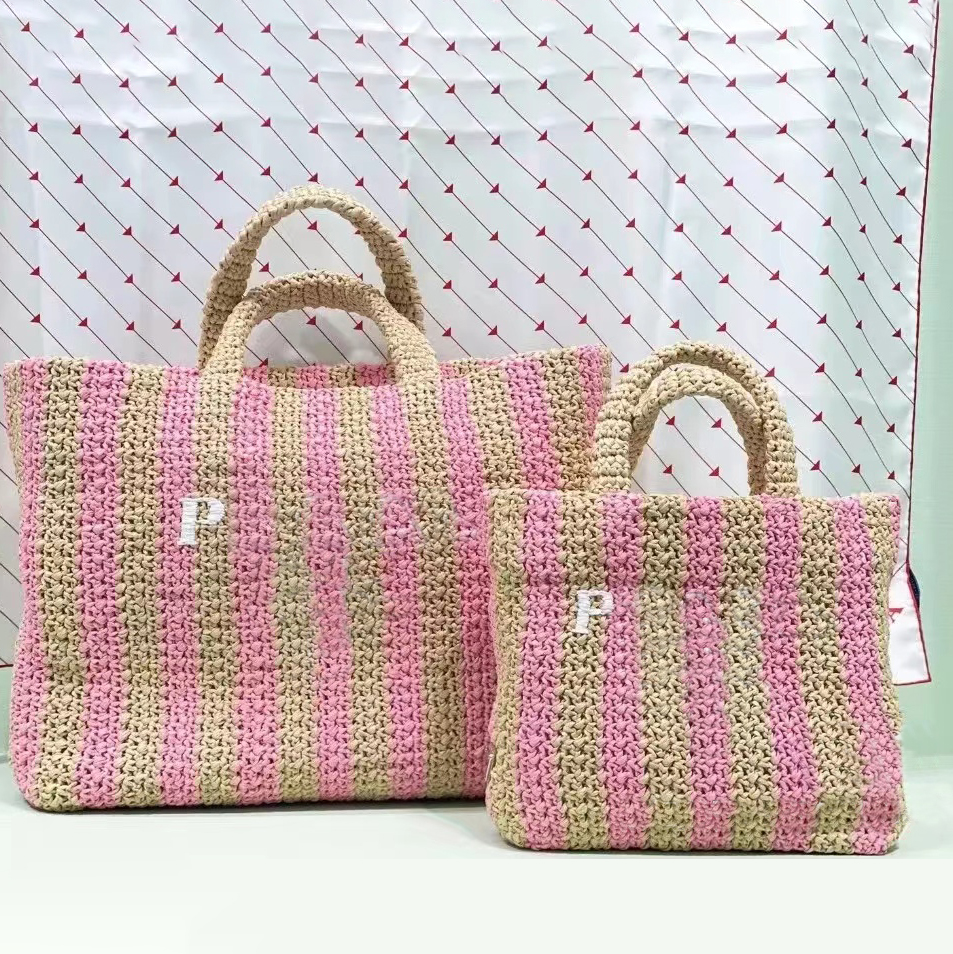 Fashion Raffia Designer Beach bags straw handbag weekend crochet bag prad clutch triangle Shopping bags Womens Hobo men Shoulder cross body lady large capacity tote, 1-yellow stripes
Fashion Raffia Designer Beach bags straw handbag weekend crochet bag prad clutch triangle Shopping bags Womens Hobo men Shoulder cross body lady large capacity tote, 1-yellow stripes