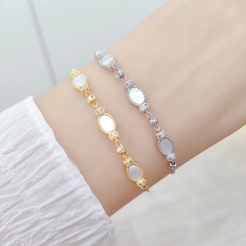 Link Bracelets Fashion Pull Adjustable Charm For Woman 2023 Korean Jewelry Wedding Party Girl's Simple Bracelet
Link Bracelets Fashion Pull Adjustable Charm For Woman 2023 Korean Jewelry Wedding Party Girl's Simple Bracelet