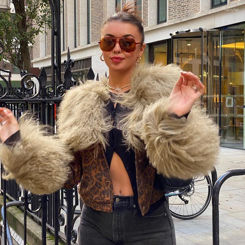 Women' Jackets Fashion Jacket Women Padded Retro Button Elegant Coat Warm Big Fur Collar Leopard Print Short, Auburn
Women' Jackets Fashion Jacket Women Padded Retro Button Elegant Coat Warm Big Fur Collar Leopard Print Short, Auburn