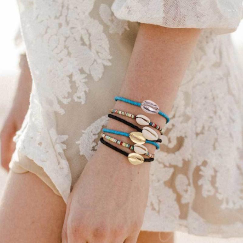 Charm Bracelets 2023 Silver-Color Gold-Color Cowrie Shell Charming Bracelet Handmade Beach Summer Women Bohemian African Bead Bangle Gift
Charm Bracelets 2023 Silver-Color Gold-Color Cowrie Shell Charming Bracelet Handmade Beach Summer Women Bohemian African Bead Bangle Gift