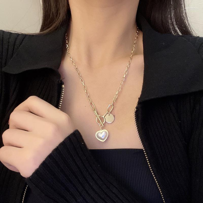 Chains MODOMA Aesthetic Design Sense Heart Zircon Pendants Necklace For Women Korean Fashion Gothic Clavicle Trendy Jewelry
Chains MODOMA Aesthetic Design Sense Heart Zircon Pendants Necklace For Women Korean Fashion Gothic Clavicle Trendy Jewelry