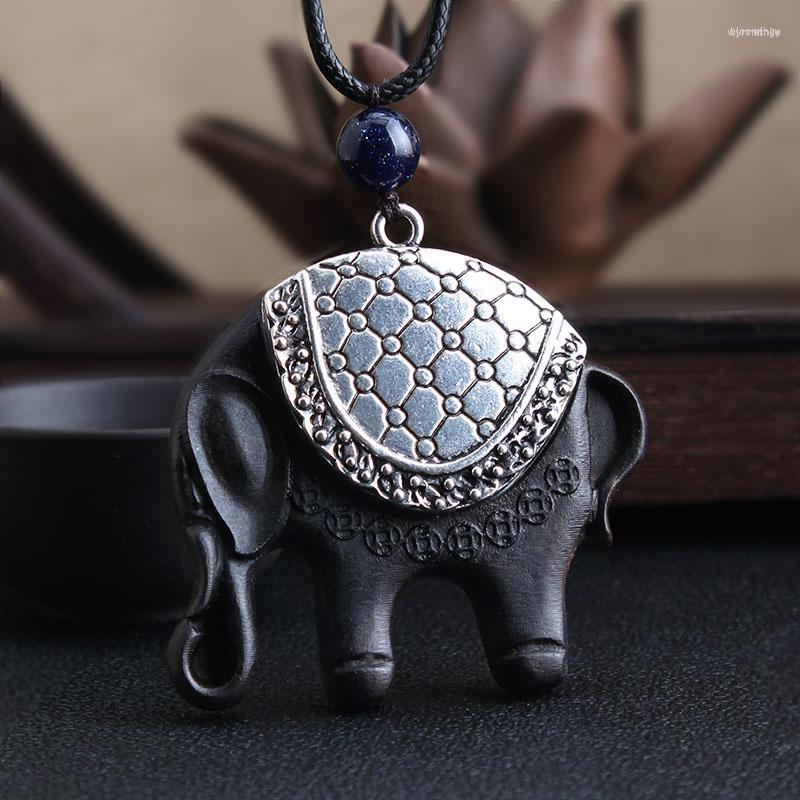 Pendant Necklaces WEIYU Women Boho Tibetan Silver Ethnic Necklace Black Wood Elephant Long Rope Chain Sweater Jewelry Gift
Pendant Necklaces WEIYU Women Boho Tibetan Silver Ethnic Necklace Black Wood Elephant Long Rope Chain Sweater Jewelry Gift