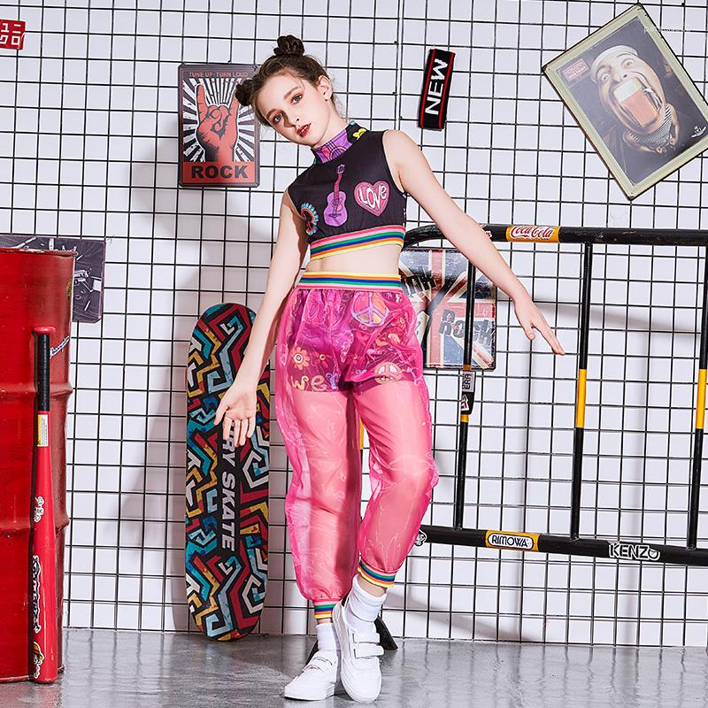 Stage Wear Hip Hop Jazz Costume Modern Ballroom Dance Clothing Kids Sequined Sports Clothes For Girls 110-160cm Height Children Girl, Pink
Stage Wear Hip Hop Jazz Costume Modern Ballroom Dance Clothing Kids Sequined Sports Clothes For Girls 110-160cm Height Children Girl, Pink