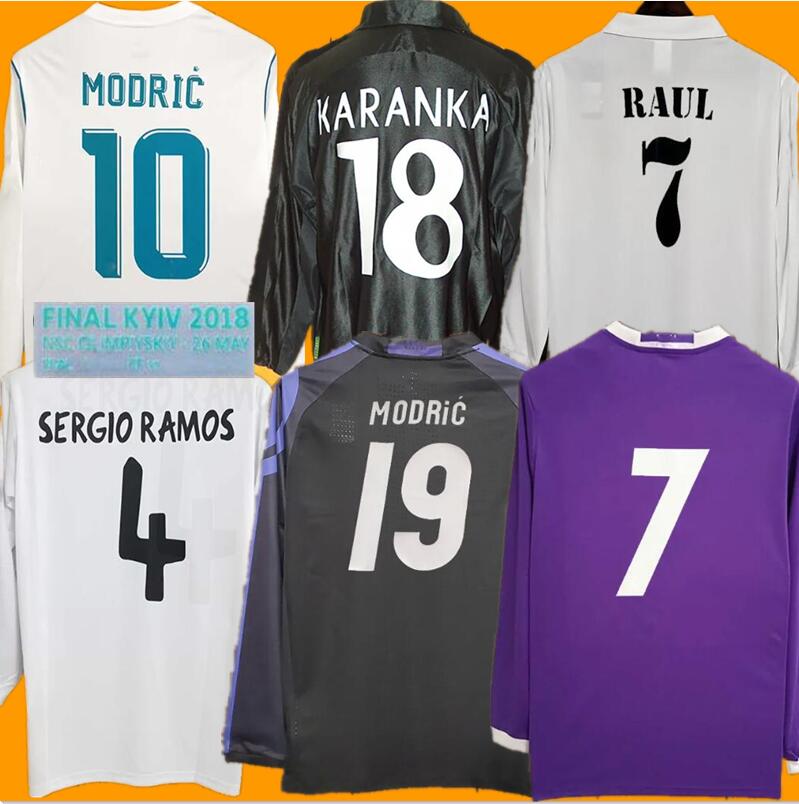 2001 2002 RAUL BECKHAM Mens Retro Soccer Jerseys 2016 2017 2018 Long Sleeve RoNAldO ZIDANE BALE BENZEMA SERGIO RAMOS Football Shirts, 2006 2007 long home
2001 2002 RAUL BECKHAM Mens Retro Soccer Jerseys 2016 2017 2018 Long Sleeve RoNAldO ZIDANE BALE BENZEMA SERGIO RAMOS Football Shirts, 2006 2007 long home