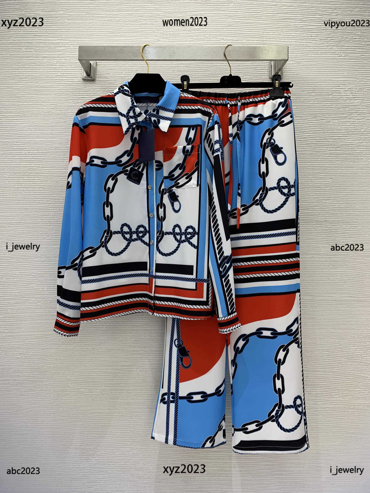 designer women tracksuits girl Sports suit Size -XL 2pcs Buckle up lapel shirt and elastic waistband straight pants June21, #1
designer women tracksuits girl Sports suit Size -XL 2pcs Buckle up lapel shirt and elastic waistband straight pants June21, #1