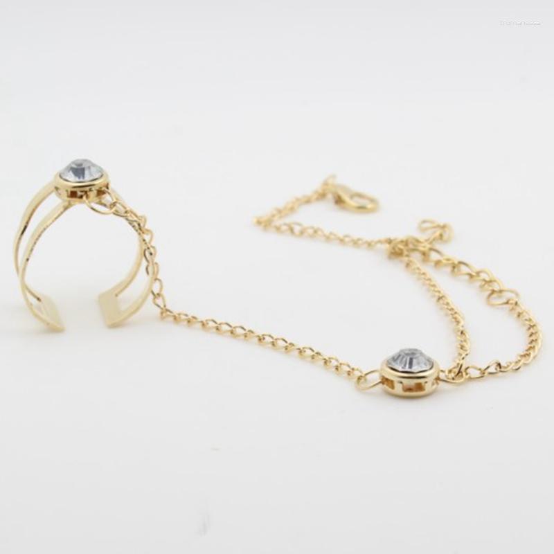 Bangle Women Fashion Heart Finger Ring Bracelet Personality Match Simple Lady Love Gold Raym22
Bangle Women Fashion Heart Finger Ring Bracelet Personality Match Simple Lady Love Gold Raym22