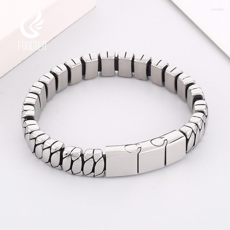 Charm Bracelets Fongten Portability Bracelet For Men Silver Color Stainless Steel Black Cowhide Male Bangle Wristband Jewelry Whoselase
Charm Bracelets Fongten Portability Bracelet For Men Silver Color Stainless Steel Black Cowhide Male Bangle Wristband Jewelry Whoselase