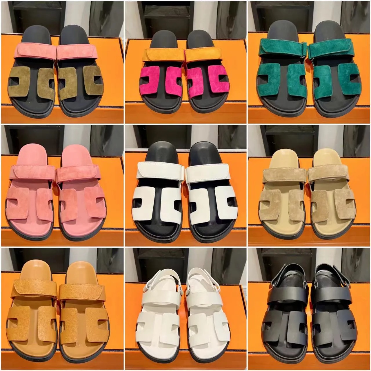 womens designer sandal H platform sandals men slides thick bottom flip flops summer flat shoes casual beach sandale genuine leather high quality with box 10A, 17
womens designer sandal H platform sandals men slides thick bottom flip flops summer flat shoes casual beach sandale genuine leather high quality with box 10A, 17