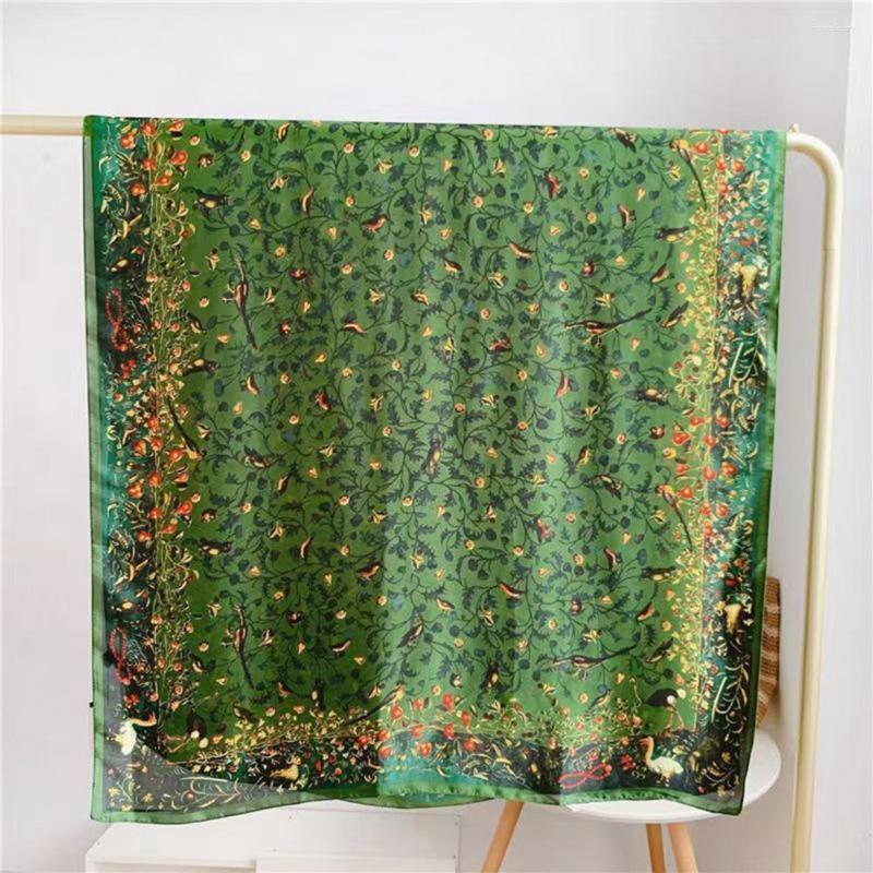 Scarves Faux Silk Scarf Gift Head Wrap Exquisite Lady Retro Plum Blossom Print Travel Shawl Windproof
Scarves Faux Silk Scarf Gift Head Wrap Exquisite Lady Retro Plum Blossom Print Travel Shawl Windproof