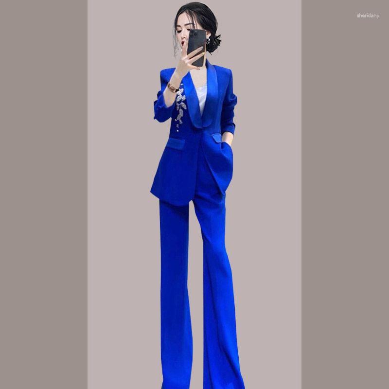 Women' Two Piece Pants Women' Spring Autumn Single Button Notched Blazer And Wide Leg Set Female Elegant Office Lady Solid 2 Pieces, Black
Women' Two Piece Pants Women' Spring Autumn Single Button Notched Blazer And Wide Leg Set Female Elegant Office Lady Solid 2 Pieces, Black