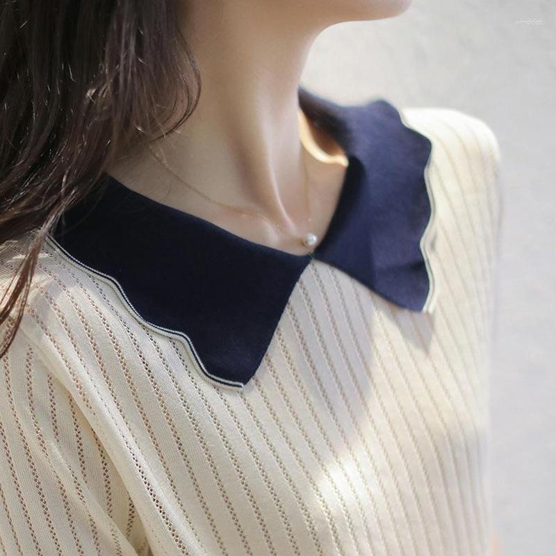 Women's Knits 2023 Zilan Style French Ice Muscle Short-sleeved Women's Pullover Lasel Knitted Shirt Base-layer Half-sleeved Sw, Beige
Women's Knits 2023 Zilan Style French Ice Muscle Short-sleeved Women's Pullover Lasel Knitted Shirt Base-layer Half-sleeved Sw, Beige