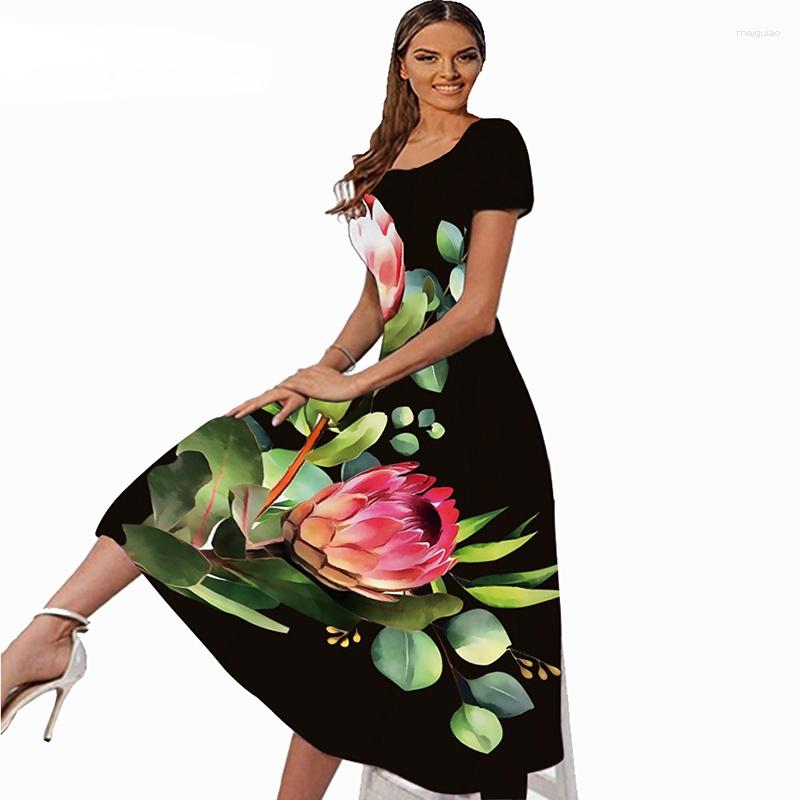 Casual Dresses Spring Summer Women Long Dress Beach Short Sleeve Slim Vestidos Elegant Square Collar Print Black Party, 8131-12
Casual Dresses Spring Summer Women Long Dress Beach Short Sleeve Slim Vestidos Elegant Square Collar Print Black Party, 8131-12