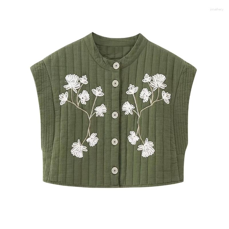 Women's Tanks 2023 Summer Women's Clothing Casual Fashion All-Match Coat Embroidered Cotton Vest Tops, Green
Women's Tanks 2023 Summer Women's Clothing Casual Fashion All-Match Coat Embroidered Cotton Vest Tops, Green