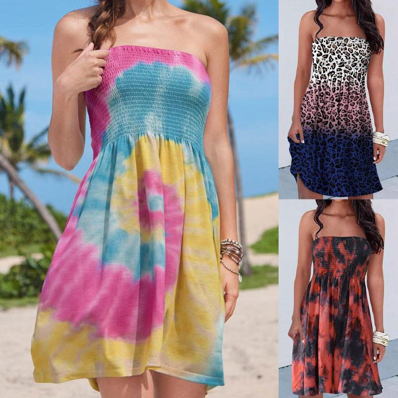 Casual Dresses Summer For Women Beach Cover Ups Strapless Boho Floral Print Sundress Oversized Hoodie Dress, Red
Casual Dresses Summer For Women Beach Cover Ups Strapless Boho Floral Print Sundress Oversized Hoodie Dress, Red