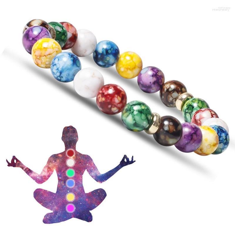 Strand 7 Chakra Bracelet Men Women Natural Lava Stone Beads Healing Balance Charm Mandala Yoga Buddha Prayer Jewelry
Strand 7 Chakra Bracelet Men Women Natural Lava Stone Beads Healing Balance Charm Mandala Yoga Buddha Prayer Jewelry
