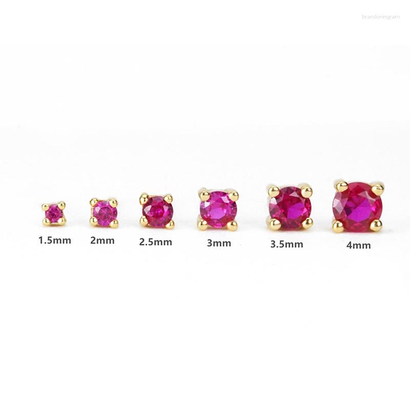 Stud Earrings CANNER 6Pcs/set Multi-size 1.5-4mm Small Colorful Zircon Piercing 925 Sterling Silver Women Earings Fine Jewelry
Stud Earrings CANNER 6Pcs/set Multi-size 1.5-4mm Small Colorful Zircon Piercing 925 Sterling Silver Women Earings Fine Jewelry