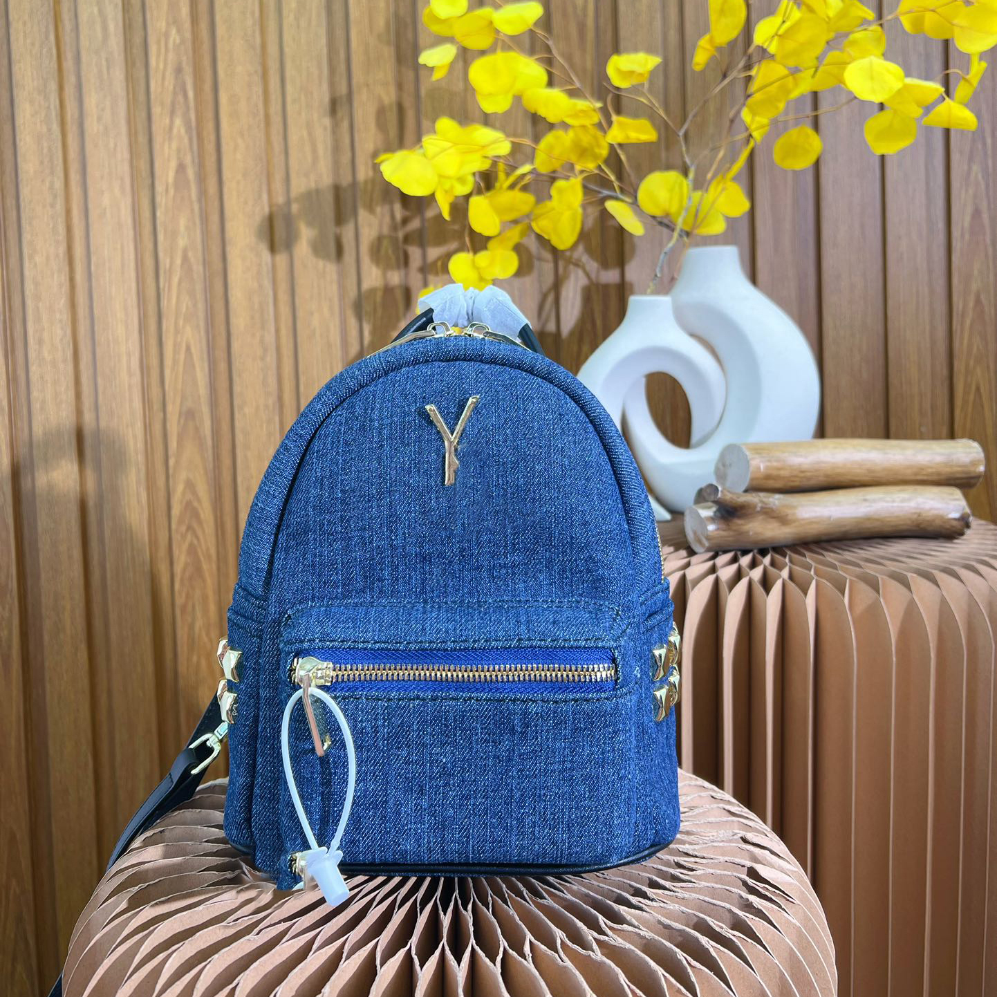 Fashion denim blue shoulder bag men and women brand fashion bag large capacity travel travel bag, Ysl0002bag-white
Fashion denim blue shoulder bag men and women brand fashion bag large capacity travel travel bag, Ysl0002bag-white