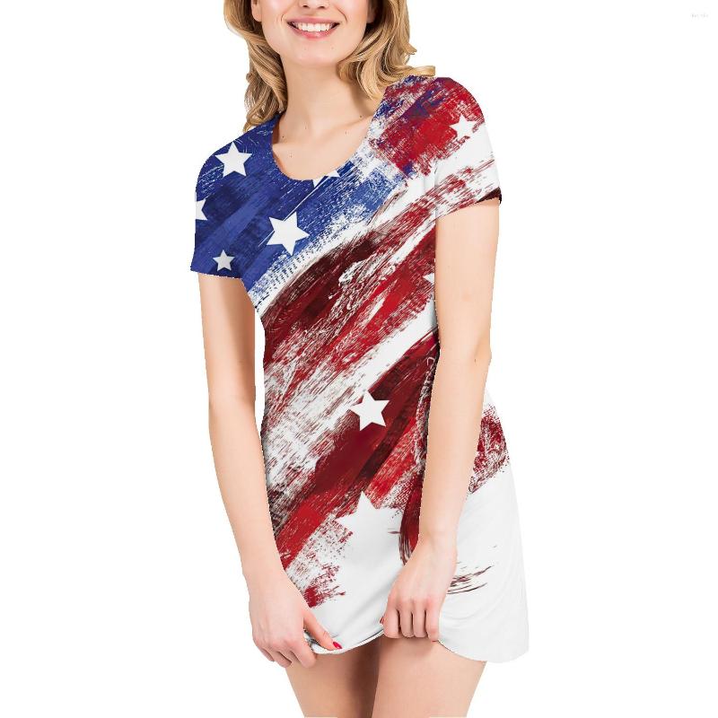 Casual Dresses National Flag Fashion 3D Printing Round Neck T-shirt Skirt 2023 Girls Loose Summer Bottoming Sports Short-sleeved, Auburn
Casual Dresses National Flag Fashion 3D Printing Round Neck T-shirt Skirt 2023 Girls Loose Summer Bottoming Sports Short-sleeved, Auburn