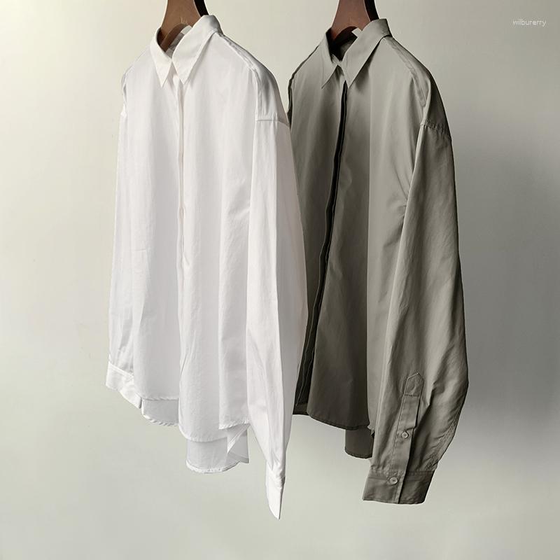 Women's Blouses Women Shirt 2023 Summer Women's Casual Style Loose With Hidden Buttons, White
Women's Blouses Women Shirt 2023 Summer Women's Casual Style Loose With Hidden Buttons, White