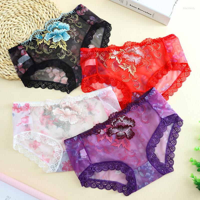 Women's Panties Sexy Underpants For Women Transparent Bra Embroidered Low Waist Women's Cotton Briefs Fancy Female Lingerie
Women's Panties Sexy Underpants For Women Transparent Bra Embroidered Low Waist Women's Cotton Briefs Fancy Female Lingerie