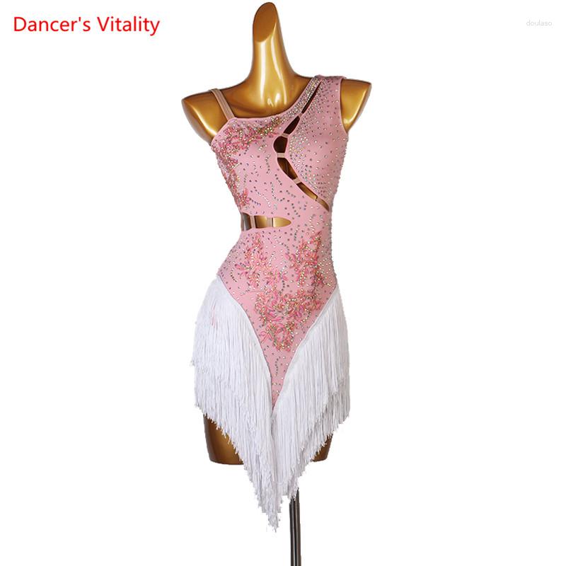 Stage Wear Latin Dance Dress For Women Clostumes Spandex Stones Competition Costumes Dresses Skirt Clothes, Red
Stage Wear Latin Dance Dress For Women Clostumes Spandex Stones Competition Costumes Dresses Skirt Clothes, Red