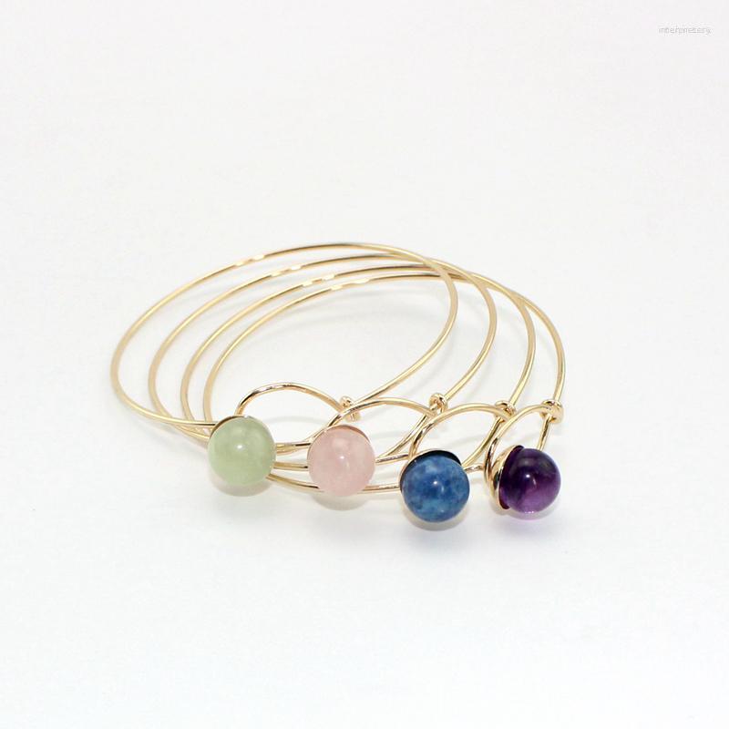 Bangle Natural Stone Square Open Gold Color Bracelet Bangles Charming Braceletes & For Women
Bangle Natural Stone Square Open Gold Color Bracelet Bangles Charming Braceletes & For Women