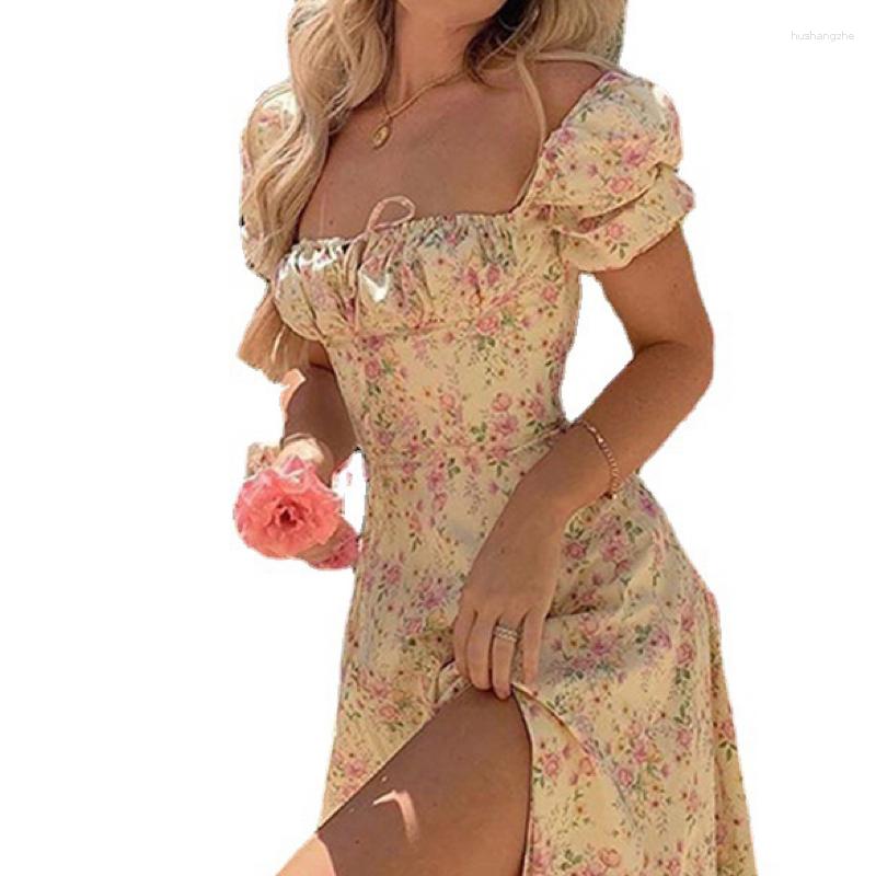 Casual Dresses 2023 Summer Floral Women' Solid Short Sleeve Spilt Long Midi Dress Fashion Sundress Female Clothing, Photo color
Casual Dresses 2023 Summer Floral Women' Solid Short Sleeve Spilt Long Midi Dress Fashion Sundress Female Clothing, Photo color