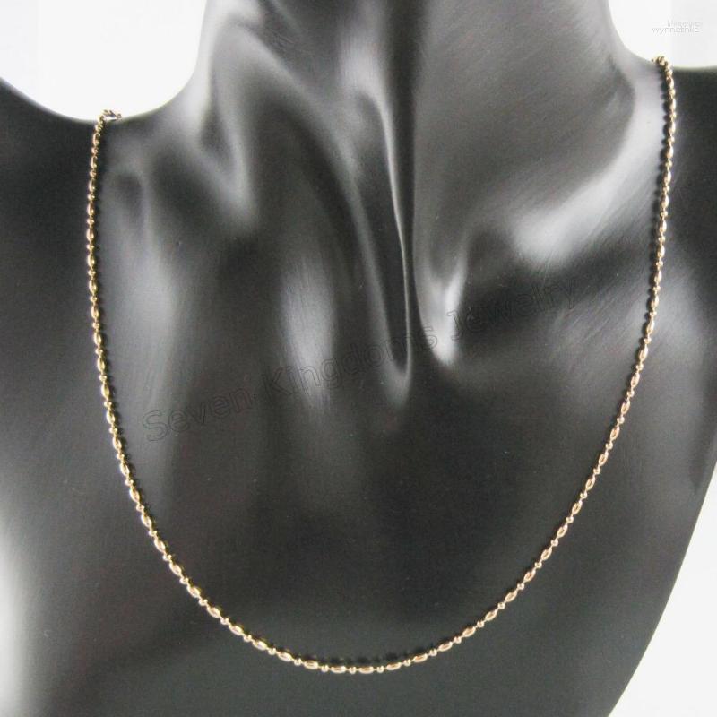 Chains 20" YELLOW GOLD COLOR BALL BEADS CHAIN NECKLACE WIDTH 1MM 0.04" /COLOR IS A LITTLE RED
Chains 20" YELLOW GOLD COLOR BALL BEADS CHAIN NECKLACE WIDTH 1MM 0.04" /COLOR IS A LITTLE RED