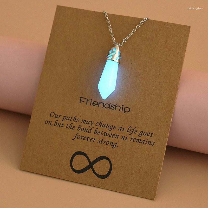 Pendant Necklaces Luminous Water Drops Cross Star Necklace Women Friend Forever Friendship
Pendant Necklaces Luminous Water Drops Cross Star Necklace Women Friend Forever Friendship