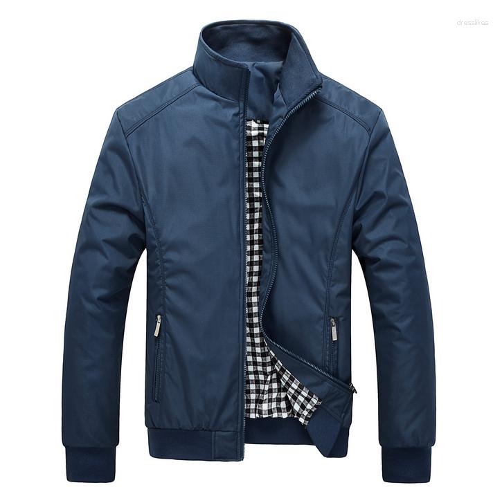 Men's Jackets Arrival Stand Collar Slim Men's Jacket Men Overcoat Casual Mens Outwear Coat Jaqueta Masculina Veste Brand Clothing, Blue
Men's Jackets Arrival Stand Collar Slim Men's Jacket Men Overcoat Casual Mens Outwear Coat Jaqueta Masculina Veste Brand Clothing, Blue