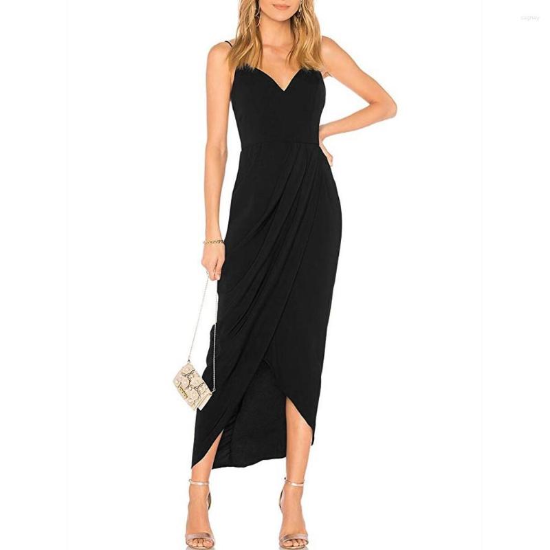 Party Dresses Women Sexy Maxi Dress V Neck Backless Sleeveless Straps Solid Long Elegant Lady Side Spliting Club Vestidos, Gray
Party Dresses Women Sexy Maxi Dress V Neck Backless Sleeveless Straps Solid Long Elegant Lady Side Spliting Club Vestidos, Gray