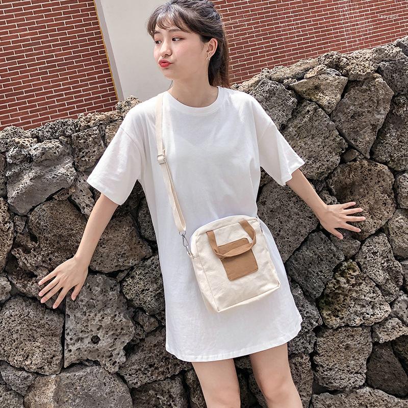 Evening Bags Canvas Shoulder Messenger Bag Hit Color Harajuku Student Fashion Trend Handbag Female, Blue
Evening Bags Canvas Shoulder Messenger Bag Hit Color Harajuku Student Fashion Trend Handbag Female, Blue