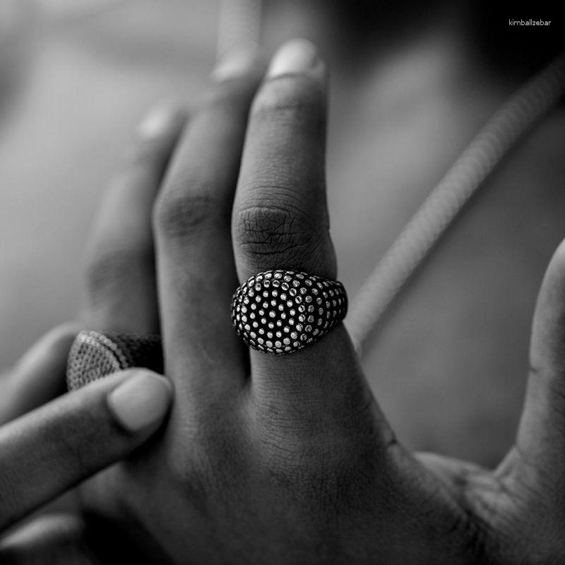 Wedding Rings Retro Round Dot Men's Ring Vintage Men Accessories Gift Steampunk Punk Stainless Steel Gothic Jewelry For Man Teens
Wedding Rings Retro Round Dot Men's Ring Vintage Men Accessories Gift Steampunk Punk Stainless Steel Gothic Jewelry For Man Teens