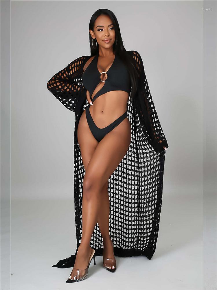 Casual Dresses IDress Women' Crochet Cover Up Long Sleeve Knitted Swim Dress Swimwear Cardigan Cape Summer Maxi Hollow Out Beach, Black
Casual Dresses IDress Women' Crochet Cover Up Long Sleeve Knitted Swim Dress Swimwear Cardigan Cape Summer Maxi Hollow Out Beach, Black
