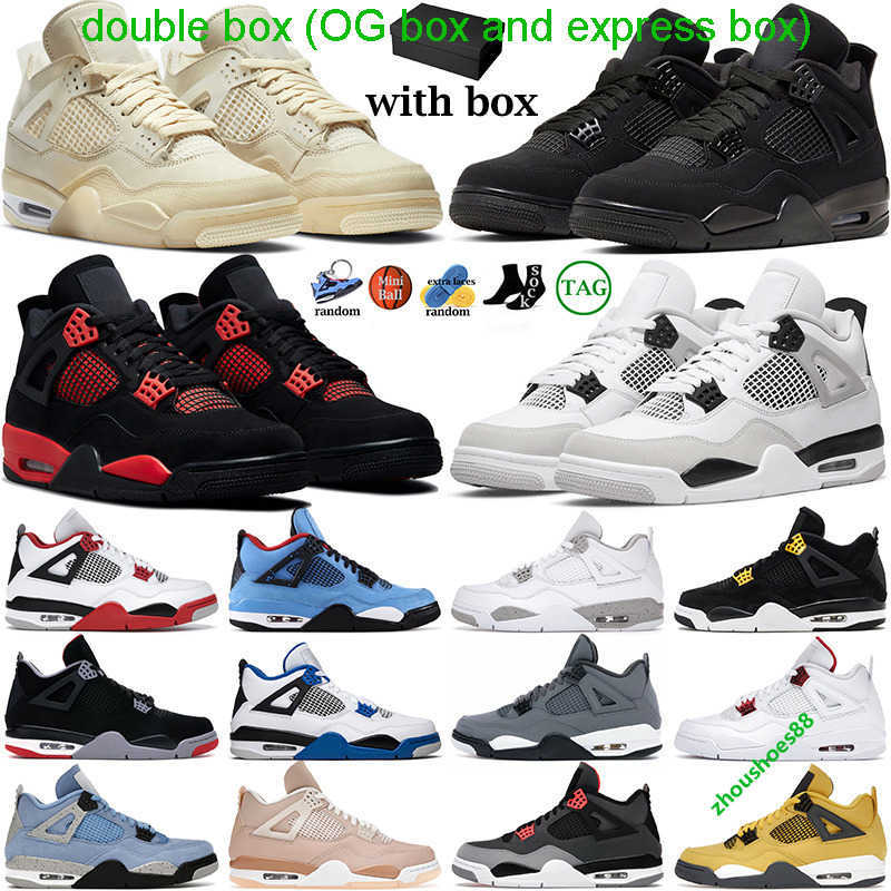double free box 3days shipout basketball shoes 4 4s for men women Military Black Cat Red Thunder Sail University Blue White Oreo Tour Yellow
double free box 3days shipout basketball shoes 4 4s for men women Military Black Cat Red Thunder Sail University Blue White Oreo Tour Yellow
