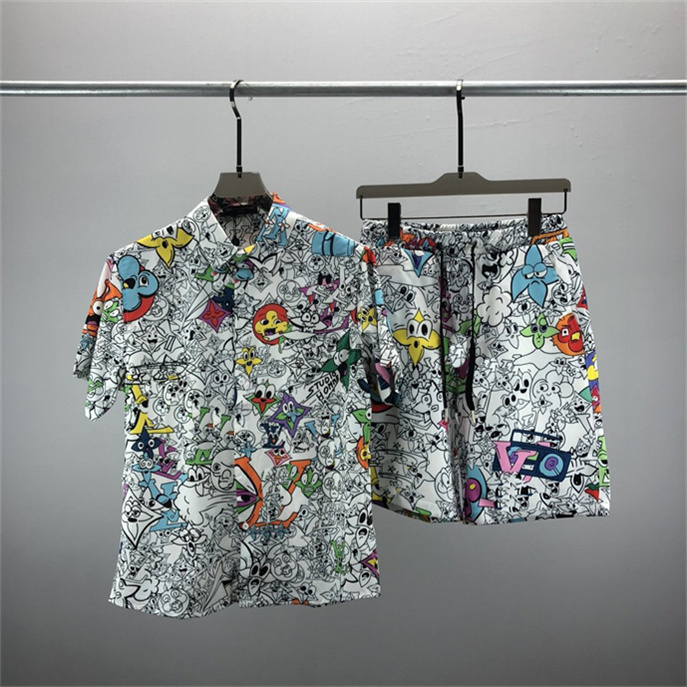 crime summer fashion Mens Tracksuits Hawaii beach pants set designer shirts printing leisure shirt man slim fit the board of directors short sleeve short beachs11
crime summer fashion Mens Tracksuits Hawaii beach pants set designer shirts printing leisure shirt man slim fit the board of directors short sleeve short beachs11