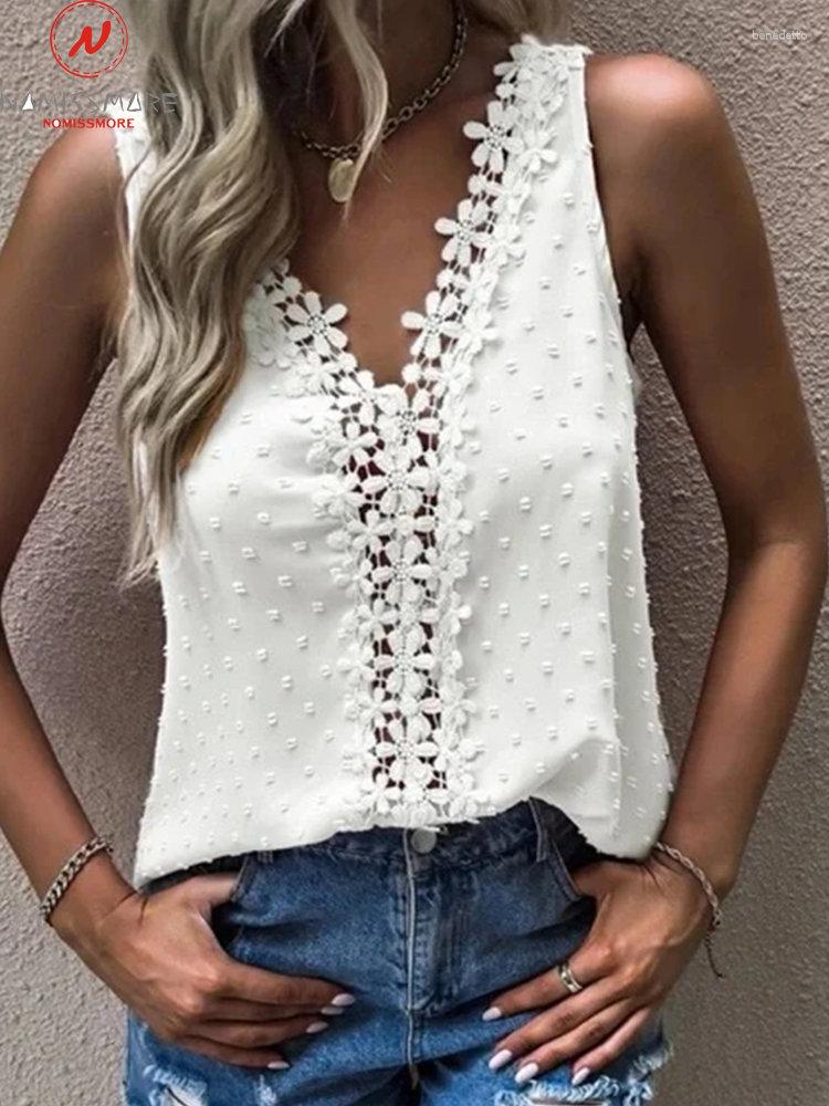 Women' Tanks Fashion Women Summer Solid Color Hollow Out Design Lace Decor See Through V-Neck Sleeveless Slim Pullovers Jacquard Top, White
Women' Tanks Fashion Women Summer Solid Color Hollow Out Design Lace Decor See Through V-Neck Sleeveless Slim Pullovers Jacquard Top, White