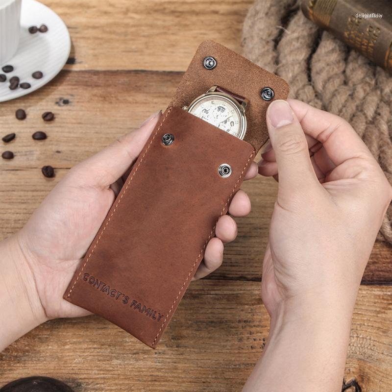 Watch Boxes High Quality Genuine Leather Protect Bag Style Lovers Storage Bags Green Brand Travel Gift
Watch Boxes High Quality Genuine Leather Protect Bag Style Lovers Storage Bags Green Brand Travel Gift