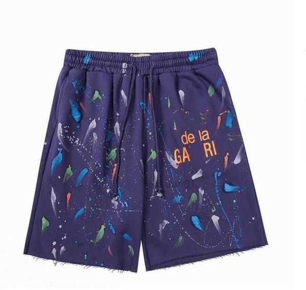 Men's Shorts American Fashion Brand Galleryes Depts Hand-painted Splash Printing Pure Cotton Terry Fog High Street 5-point Casual Pants 14 VON8
Men's Shorts American Fashion Brand Galleryes Depts Hand-painted Splash Printing Pure Cotton Terry Fog High Street 5-point Casual Pants 14 VON8