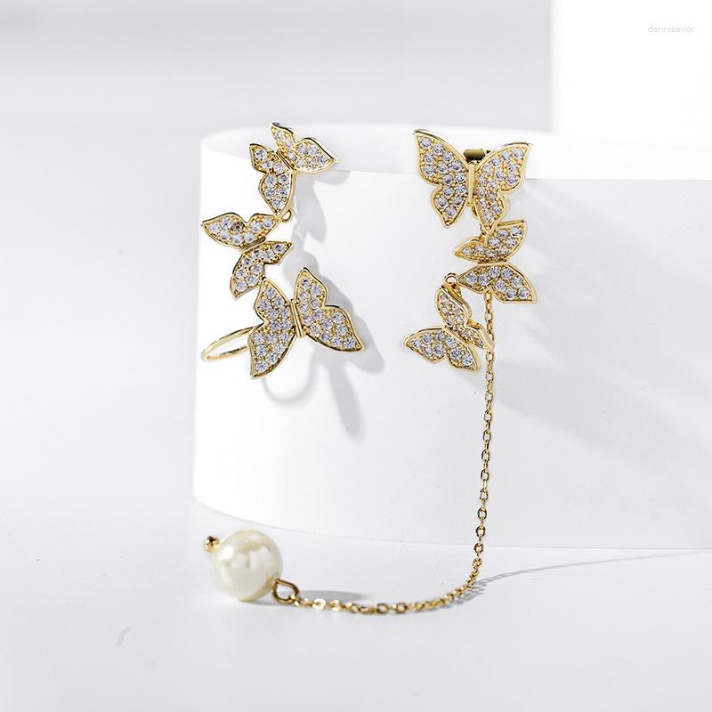 Stud Earrings Asymmetry Of Fashion Cute Butterfly Pearl Fan Earring Long Tassel Moon Pendant Accessories Trend Party Jewelry Gift
Stud Earrings Asymmetry Of Fashion Cute Butterfly Pearl Fan Earring Long Tassel Moon Pendant Accessories Trend Party Jewelry Gift