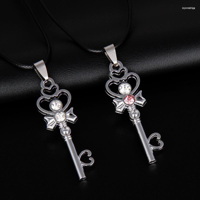 Pendant Necklaces 2023 Korean Lovers Jewelry Stainless Steel Fashion Accessories Creative Key Necklace With Crystal
Pendant Necklaces 2023 Korean Lovers Jewelry Stainless Steel Fashion Accessories Creative Key Necklace With Crystal