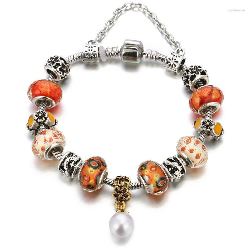 Link Bracelets Chain Bettyue Brand Trend Charm Luxury Handmade Flower Beads Jewery & Bangles For Woman Retro Elegance Party Wedding Gif
Link Bracelets Chain Bettyue Brand Trend Charm Luxury Handmade Flower Beads Jewery & Bangles For Woman Retro Elegance Party Wedding Gif